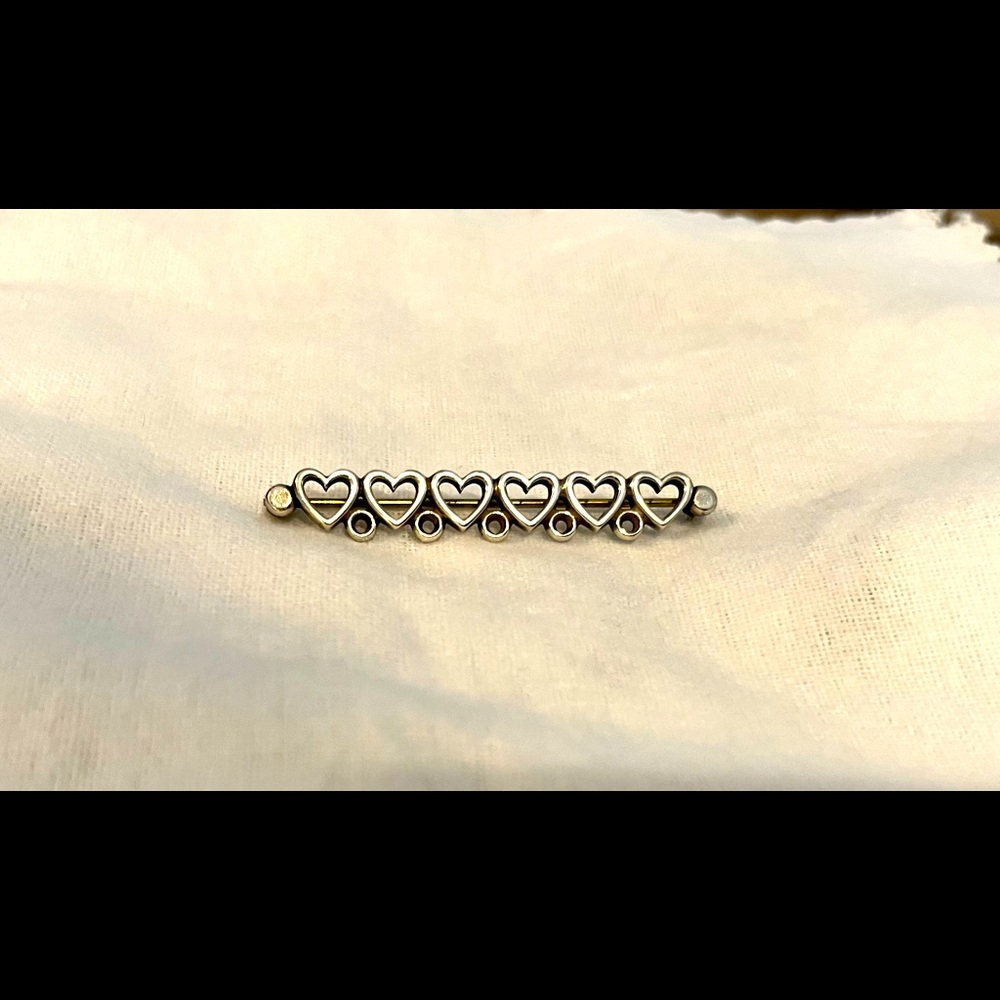 James Avery Sterling Silver Heart Pin